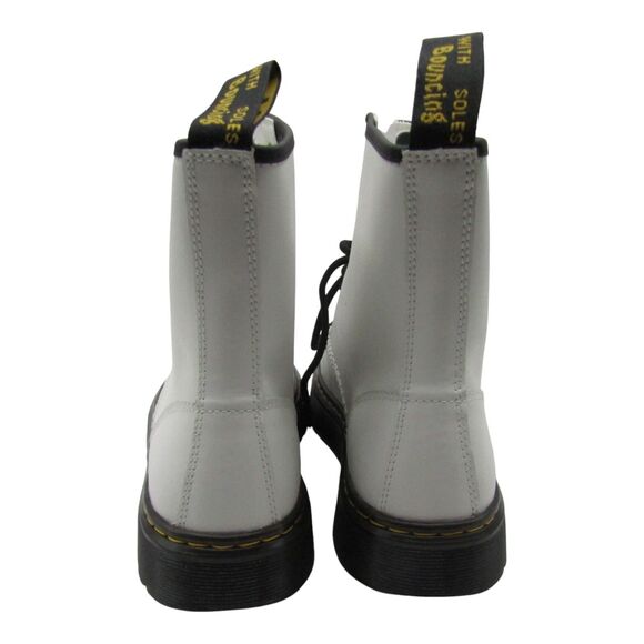 Dr. Martens Boots Air Wair Zavala White Leather Bouncing Soles Size USM 8 USL 9 main image 5